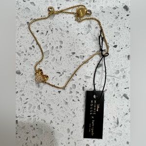 Kate aspade & Disney Minnie mouse necklace NWT